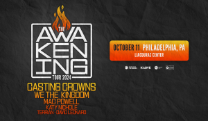 The Awakening Tour, with Casting Crowns, We The Kingdom, and more, kicks off this October.